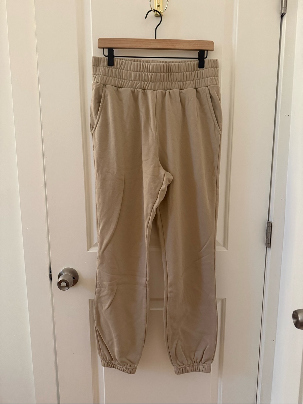 POPFLEX Beige/Tan Jogger Track Pants
